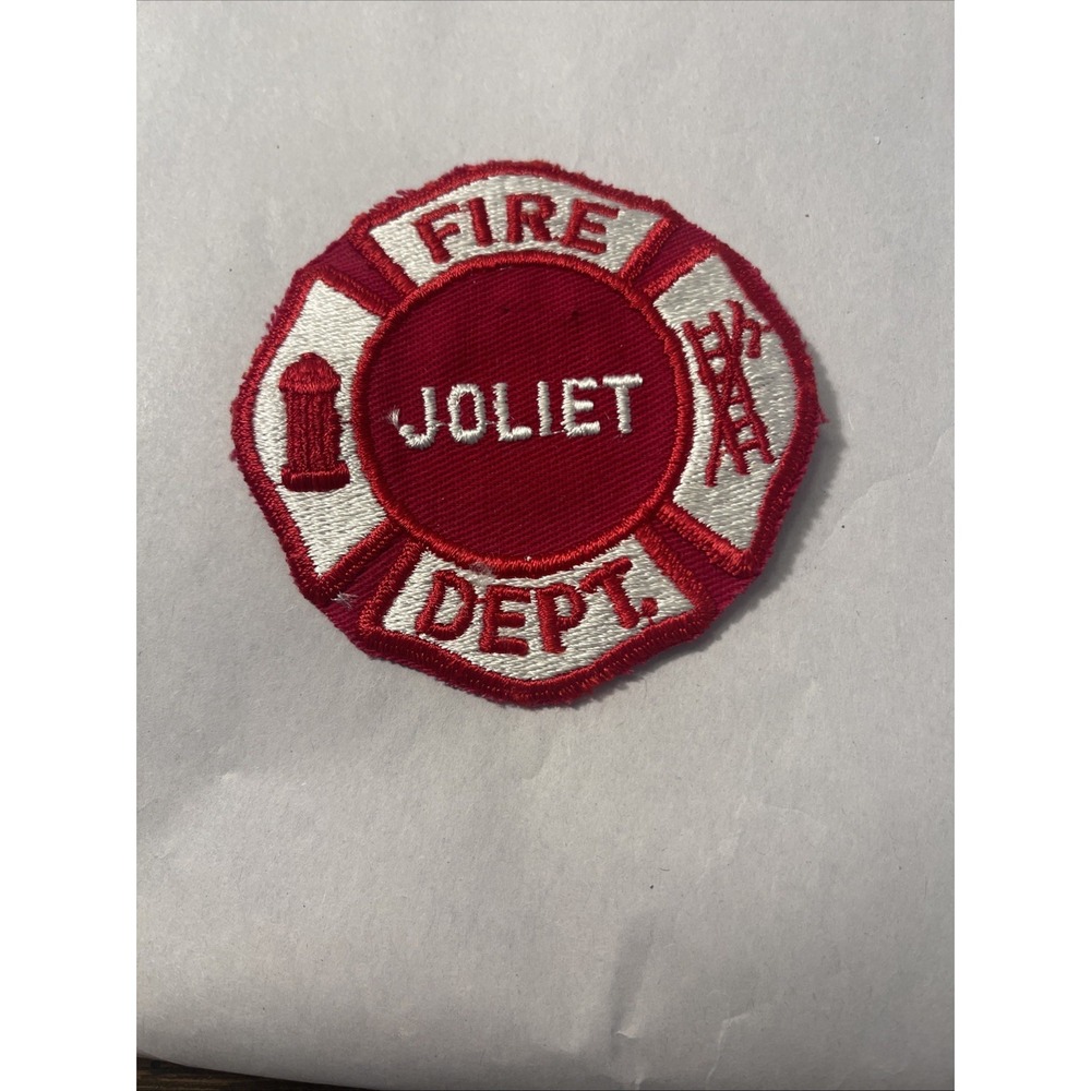 Joliet Fire Department Embroidered Patch Illinois IL - Picture 8 of 8